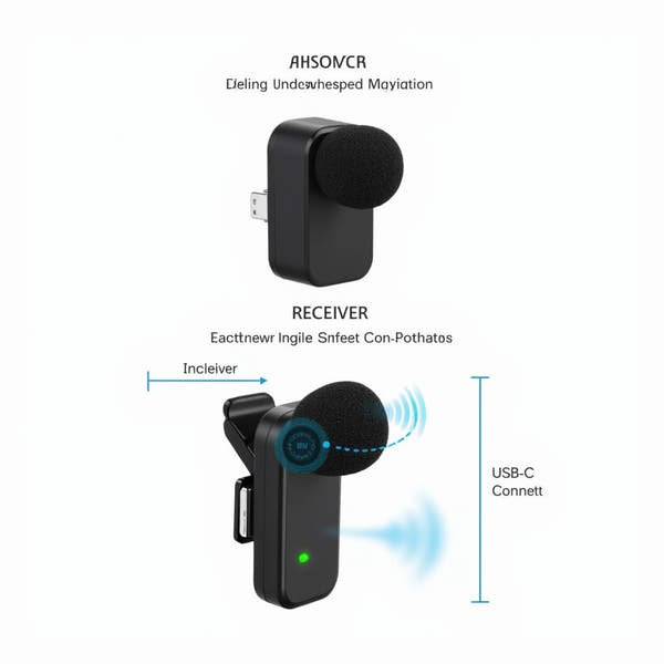 Premium Wireless Lavalier Microphone™